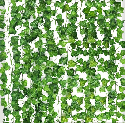 Artificial Ivy Vines Leaves Greenery Garland Boho Chic Décor Fake Faux Plant