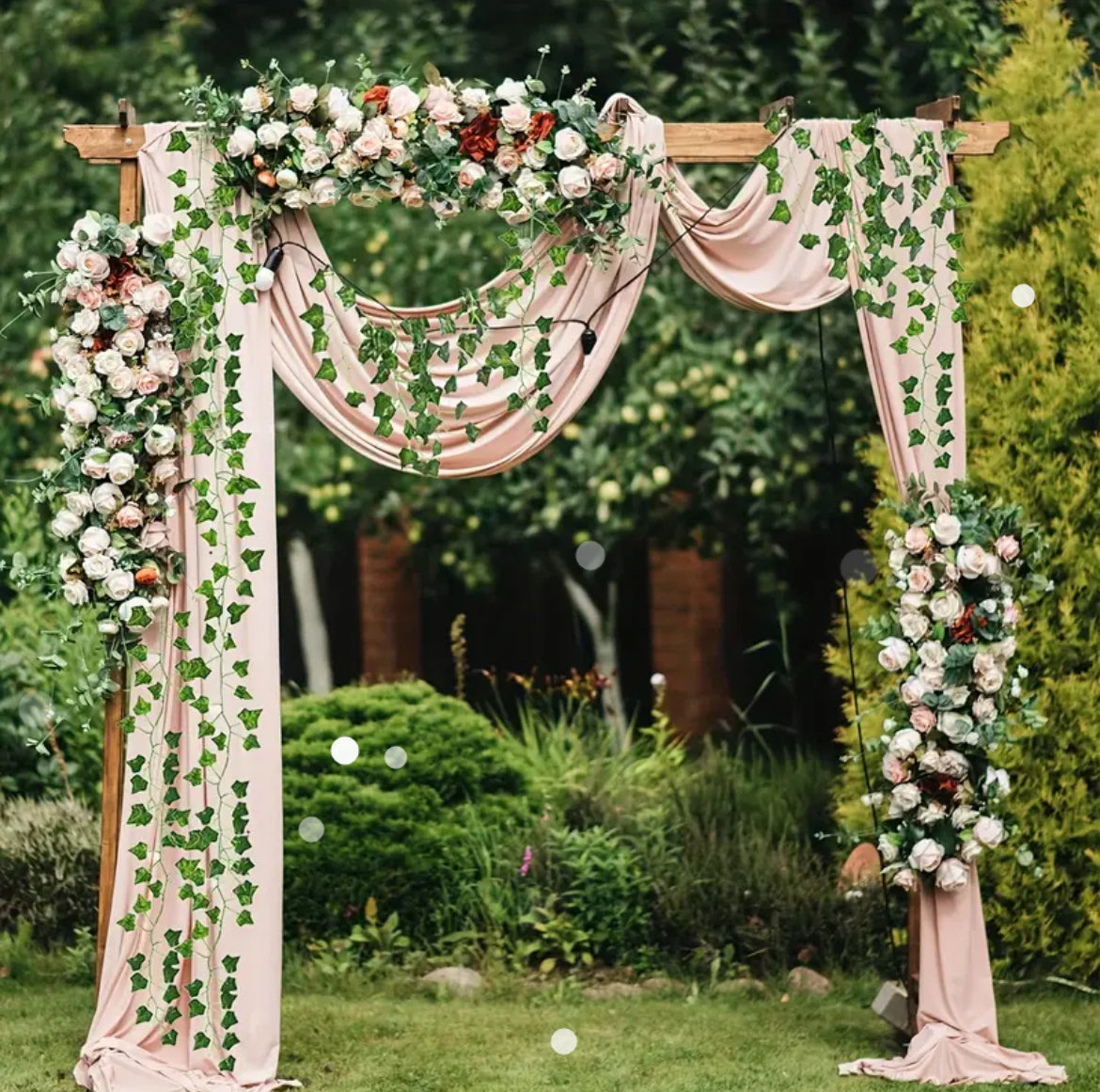 Artificial Ivy Vines Leaves Greenery Garland Boho Chic Décor Fake Faux Plant wedding ceremony decoration