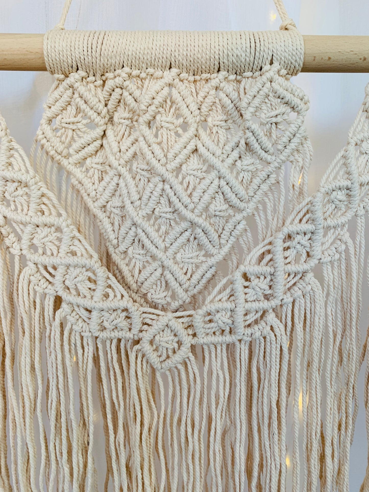 Wall Hanging Tapestry Hand Woven Macramé Large Boho Chic Home Décor