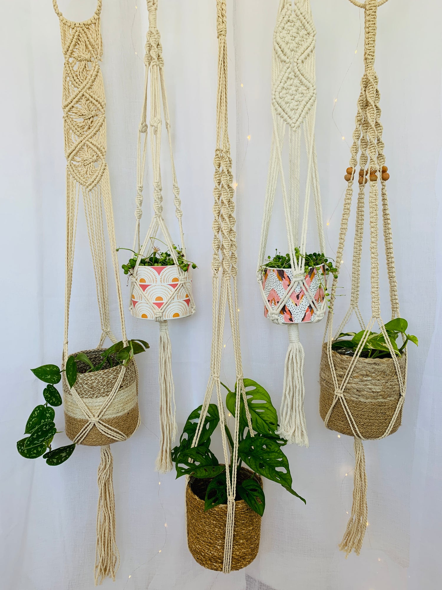 Pick a Macramé Plant Hanger