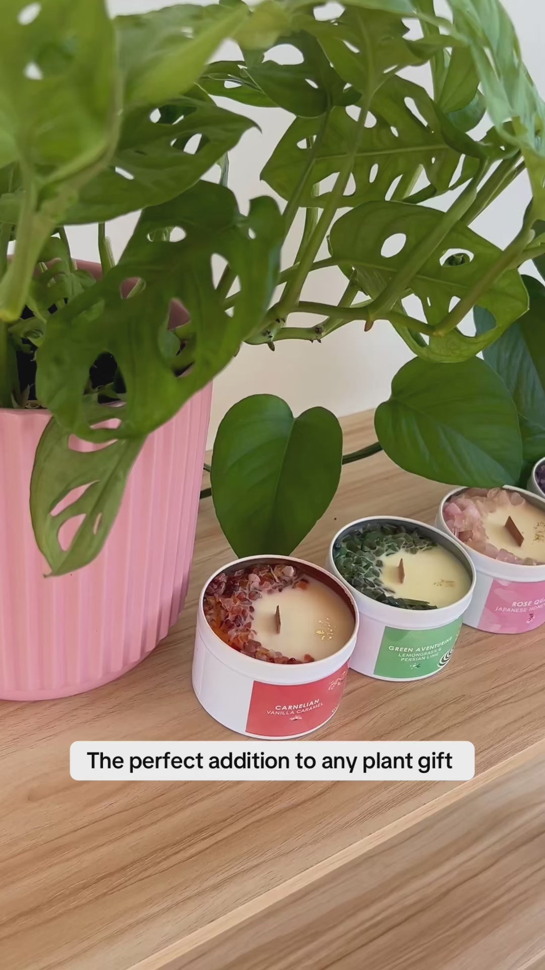 The Natural Experience Soy Gem Candle Gift 